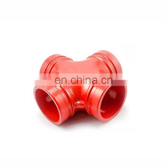 FM Approved ductile cast iron mech grooved pipe fittings manufacturers