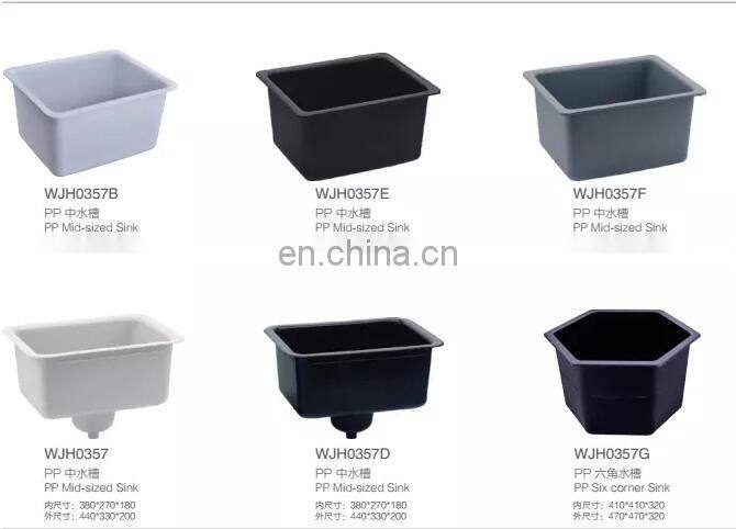 Durable Resistant Lab Fittings Chemical PP sink price