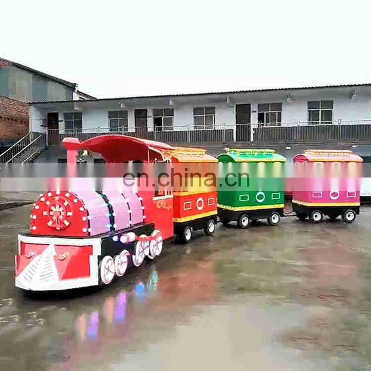 manege amusement park trackless electric train rides for sale