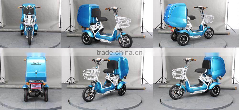 flexible mini 3 wheel cargo electric mobility scooter