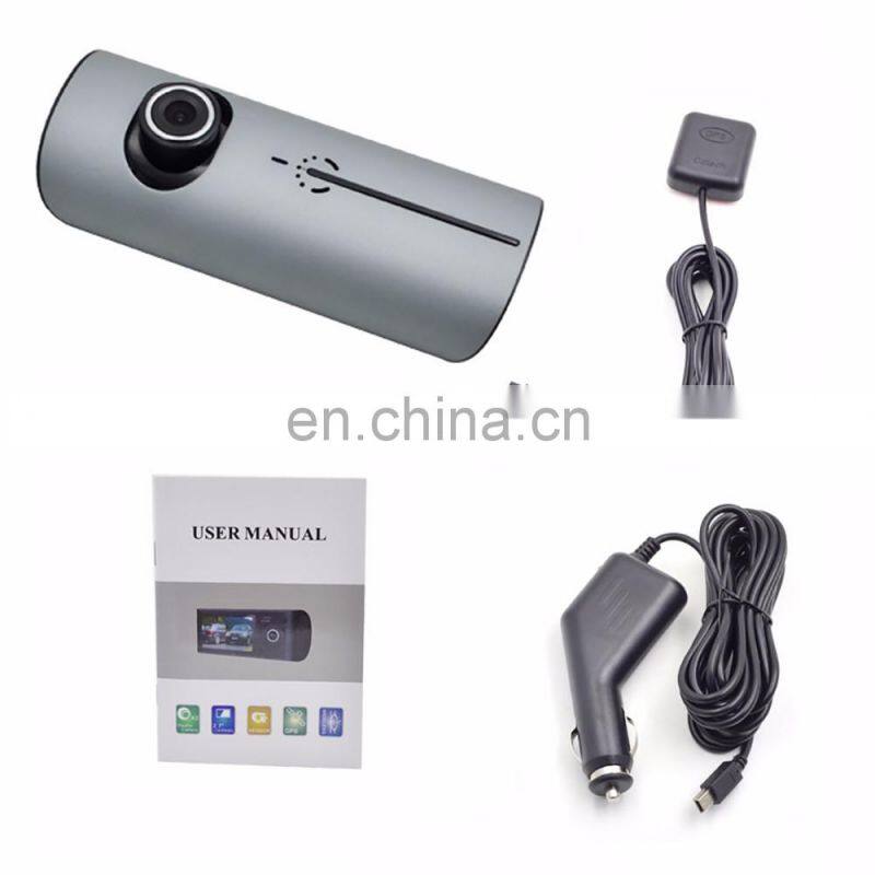 2.7 inch display screen Dual Camera Dash Cam Car DVR with GPS Video Camcorder