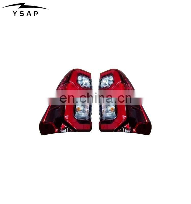 New design factory price LED tail lamp taillight for 2021 Hilux Revo Rocco