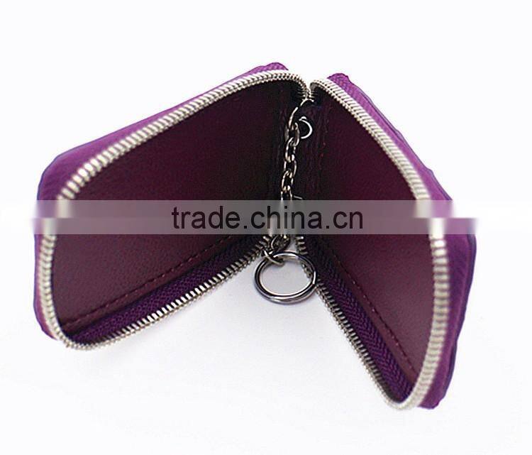 Guangzhou High Quality Luxury Crocodile Skin Leather Car Key Case Key Holder for Men or Women