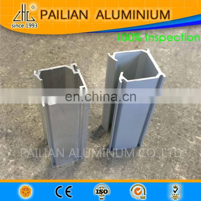 hollow aluminium profile sliding curtain rail track