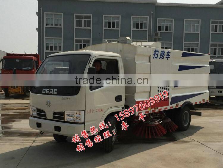 New Cheaper Price Sweeper Tucks Dongfeng 5000L Street Cleaning Machine Trucks For Sales