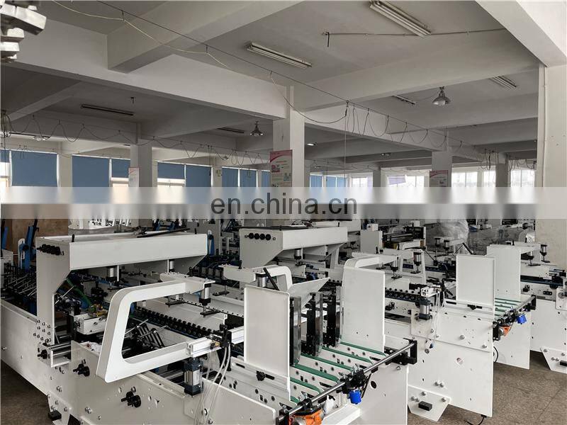 YZFG600/800 High Speed Pre-folding Automatic chocolate dessert packaging paper Carton Box Folder and Gluer with Prefold System
