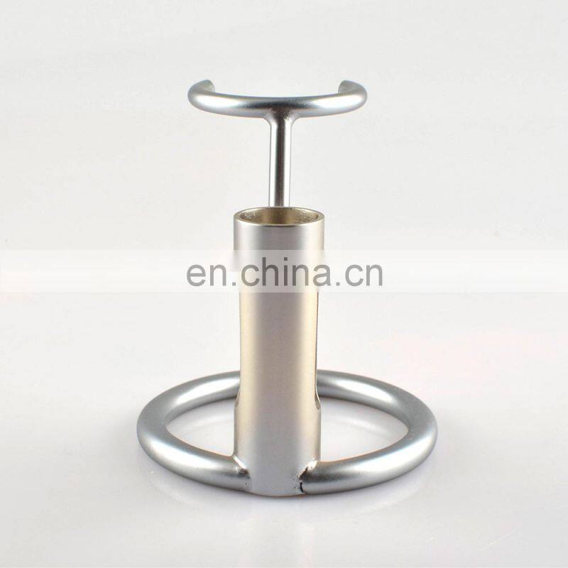 High Quality Matte Chrome Shaving Razor and Brush Stand Safety Razor Stand Holder