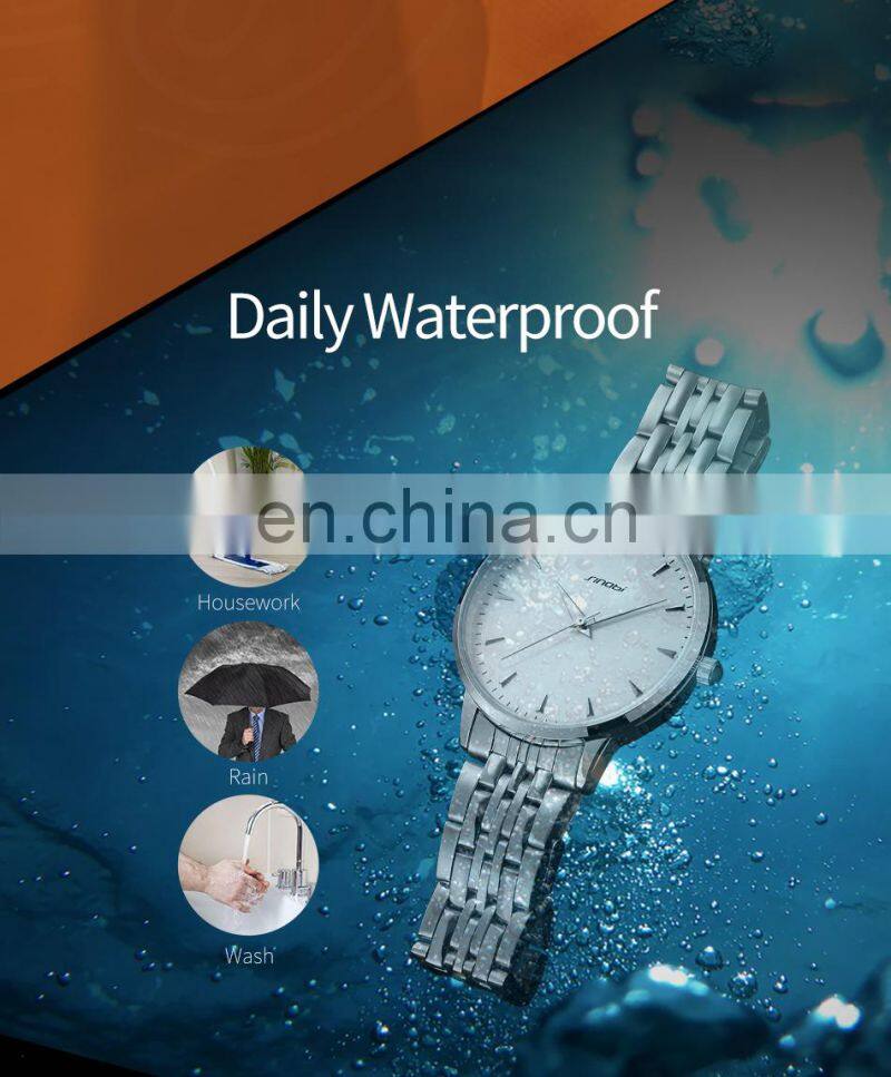 SINOBI Watches Wrist Men S9823G Classic Vintage Male Handwatch 2021 Minimalist Style Daily Men Watch Boyfriend's Gift Watches