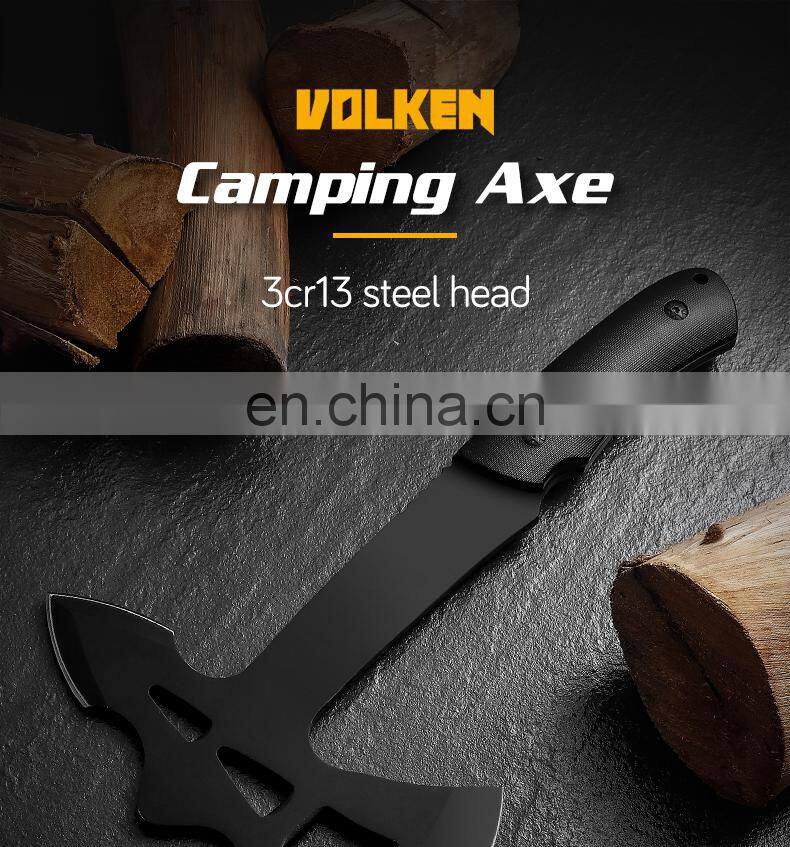 Outdoor survival multi-tool axe High hardness stainless steel battle axe rescue fire axe