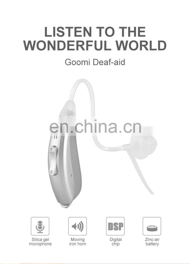 Air tube new bte best ear hearing aid for old man