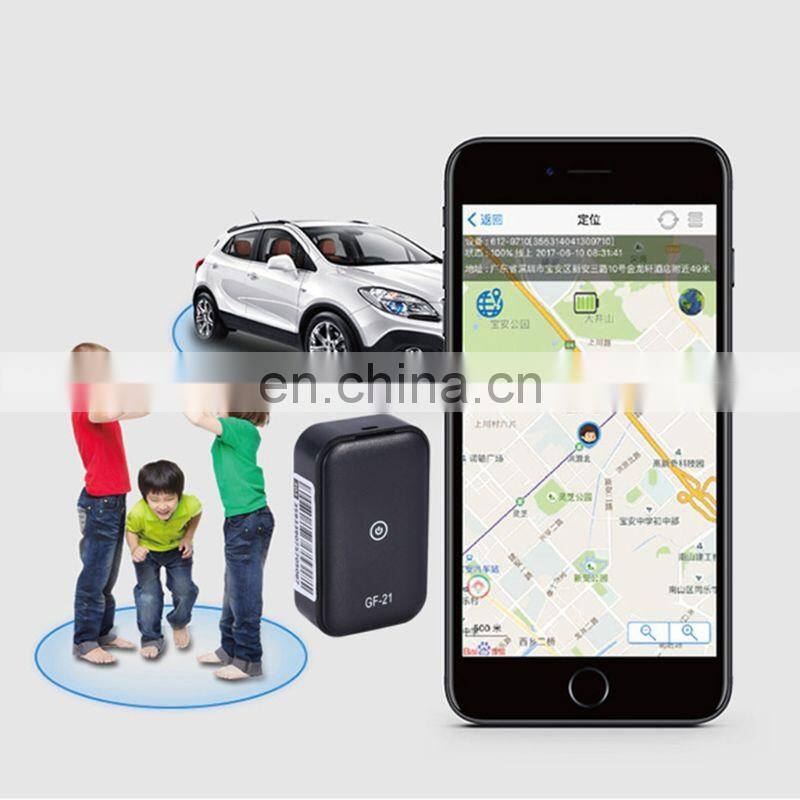 GF21 Wireless tracker for the elderly and children vehicle anti-theft remote GPS pet locator
