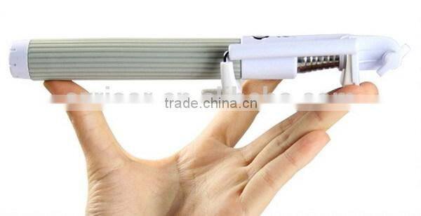 Alibaba china hotsell wire controlled selfie stick