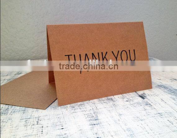Have Yourself a Merry Little Christmas Card Ecofriendly Kraft Card with Envelope