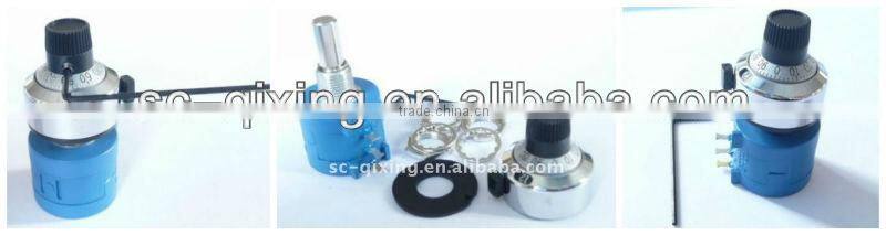 Bonens Metal black 20mm potentiometer knob