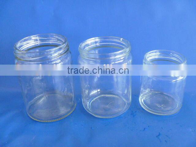 round glass jar 250ml-500ml