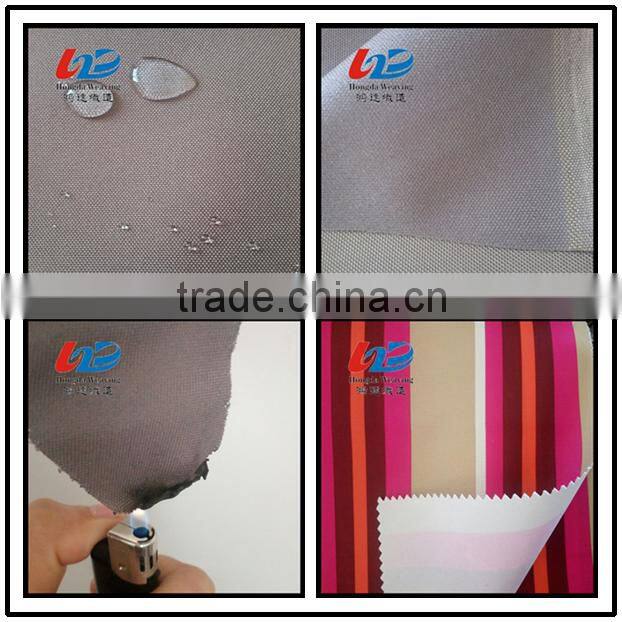 600D Polyester Oxford Fabric Waterproof with Print/PU coating/PVC coating Used for Bags/Luggages/Shoes/Tent