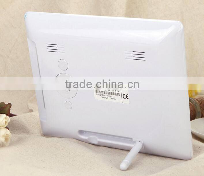 7" 480 * 800 HD TFT-LCD Digital Photo Frame with Slideshow Alarm Clock MP3 MP4 Movie Player with Remote Desktop