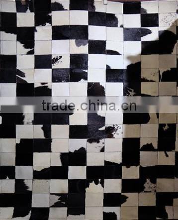 2016 Luxury Patchwork Cowhide Carpet
