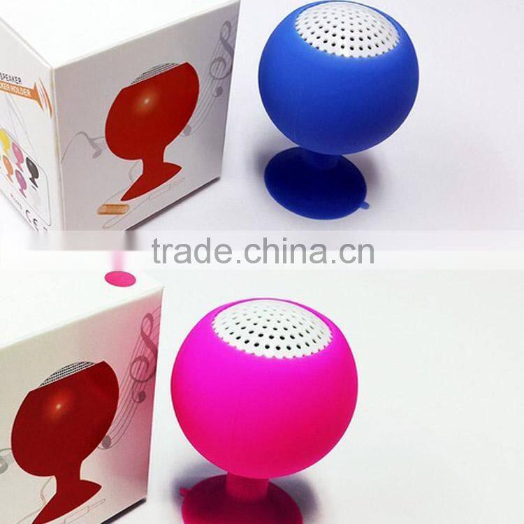 Mini speaker,portable speaker with silicone holder for mp3/iphone/ipad/mobile mini speaker