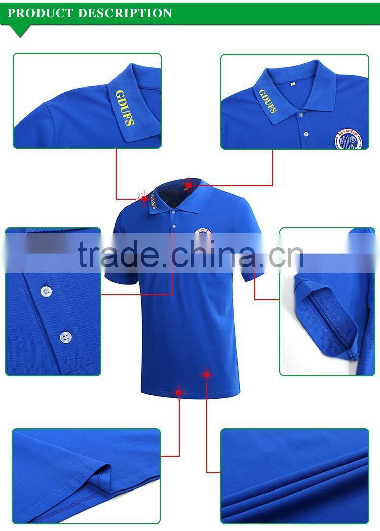 Wholesale Custom Embroidery New Design Fashion Cheap high quality polo shirt