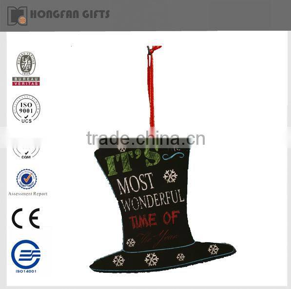 wood wall hanging board decoration for christmas