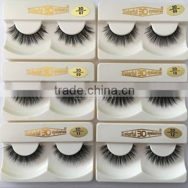 3D mink eyelashes