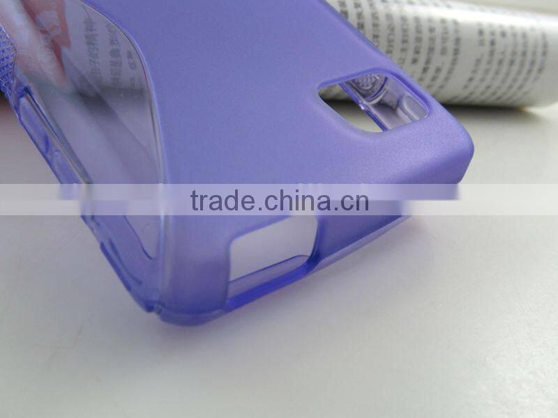 for LG VM720 cell phone case LS720 wave curve