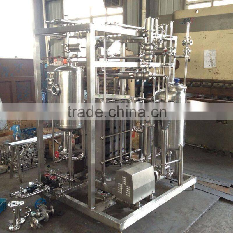 Stainless Steel Plate Type UHT Milk Sterilizer Machine