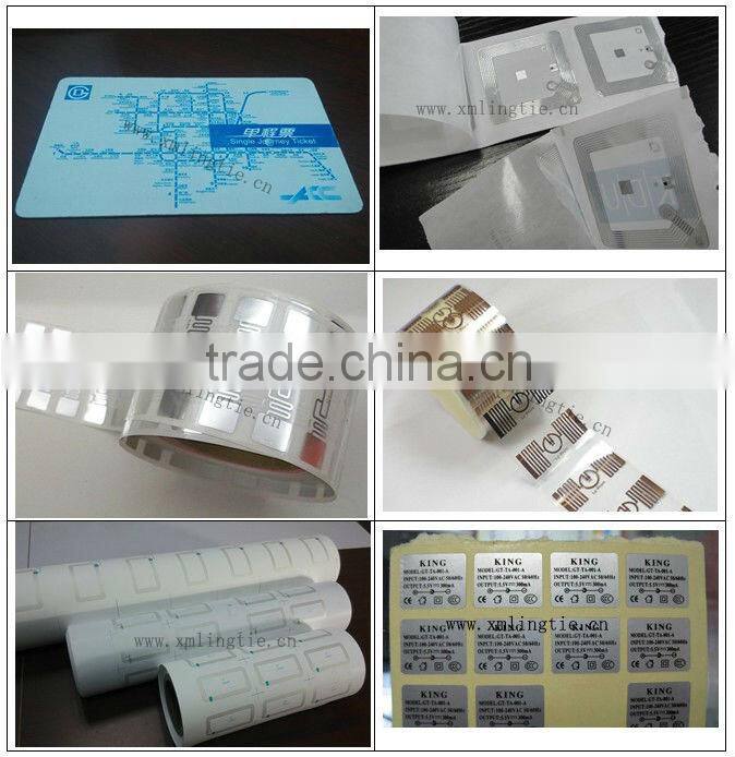 Multi-function screen printing machine for electronic sensor tag