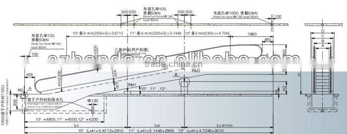 Indoor & Outdoor 800 mm Degree Passenger Escalator & Moving Walk