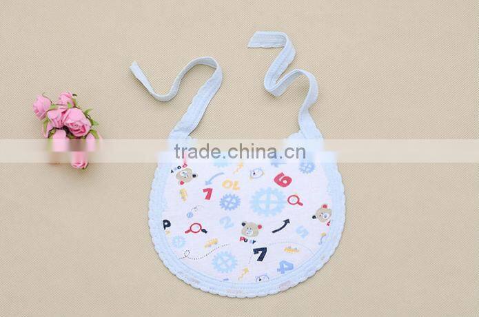 Top Selling Infant Saliva Towels Baby Wear Cotton Waterproof Baby Bibs