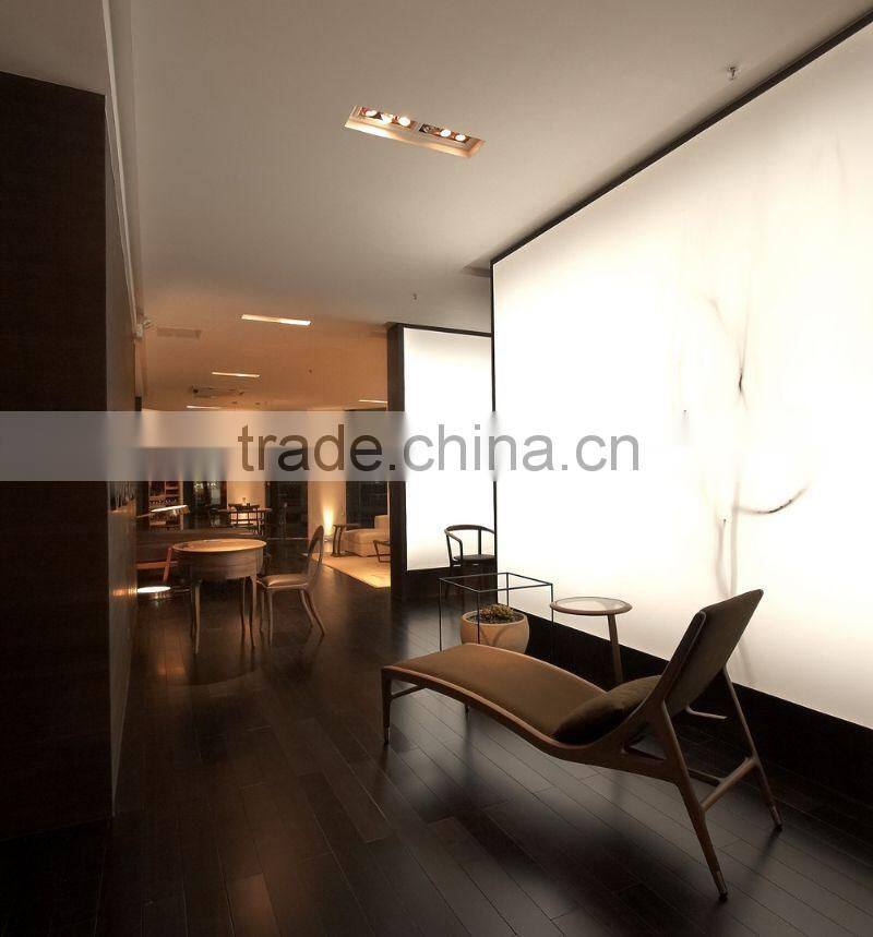 Foshan living room furniture Modern design solid wood chaise lounge