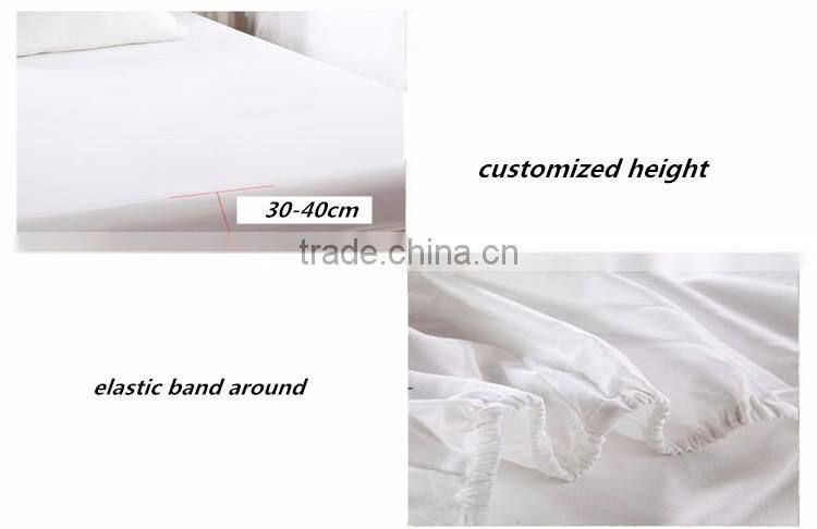 Super King Size Cotton Fitted Sheet 100% Bamboo 400TC Dyed Bed Sheet