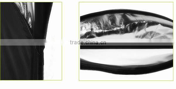 Double-hanger Hand-held 5-in-1 folded reflector Black/White/Silver/ Gold/Soft 60*90