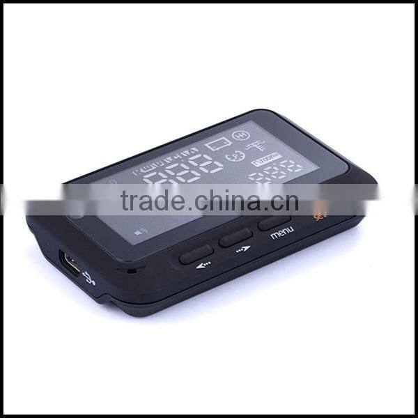 Car HUD Vehicle Head Up Display OBDII Over Speeding Warning