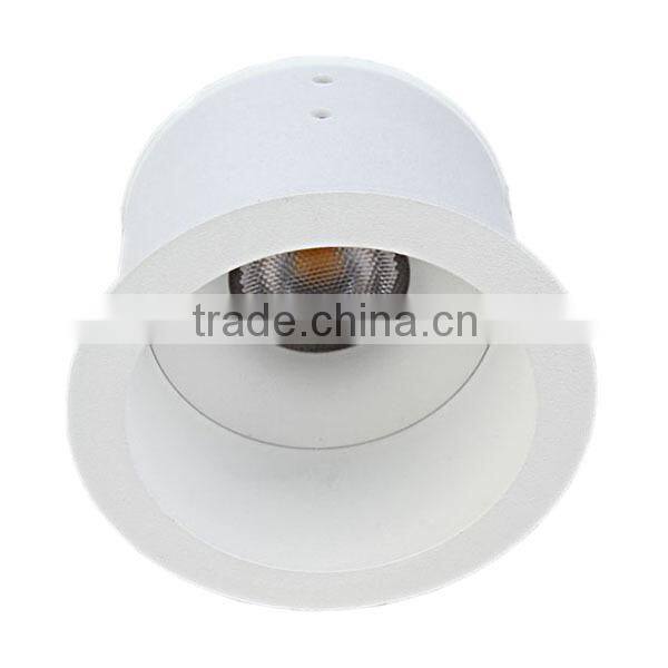 7W good quality high CRI cutout 70mm led recessed downlight