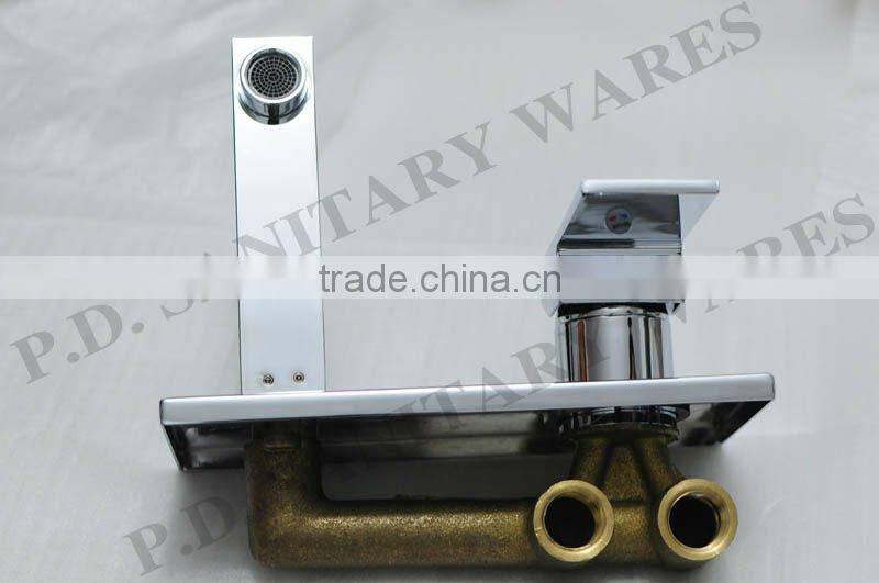 wall-mounted basin faucet