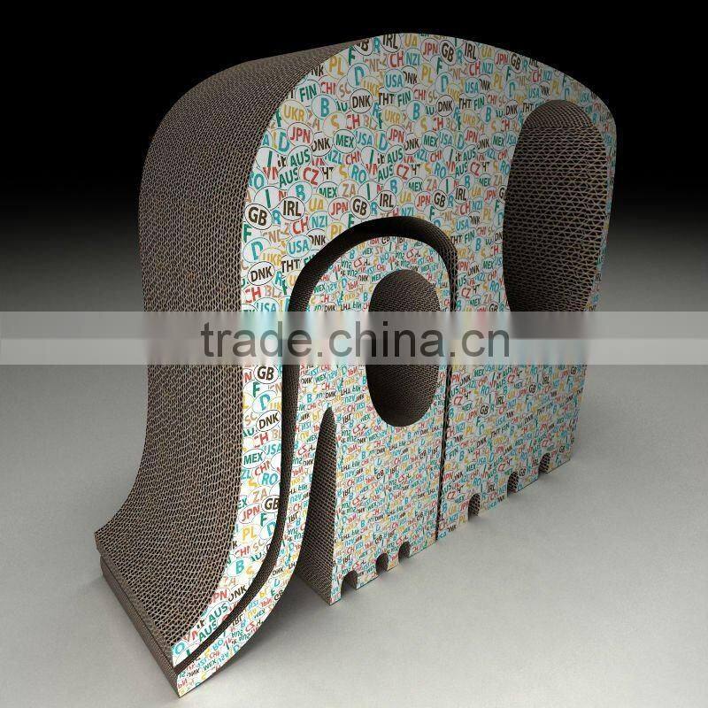 cat scratching board