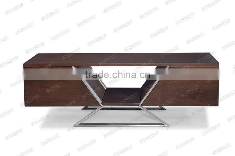 iron base high quality modern tv stand SK1224F