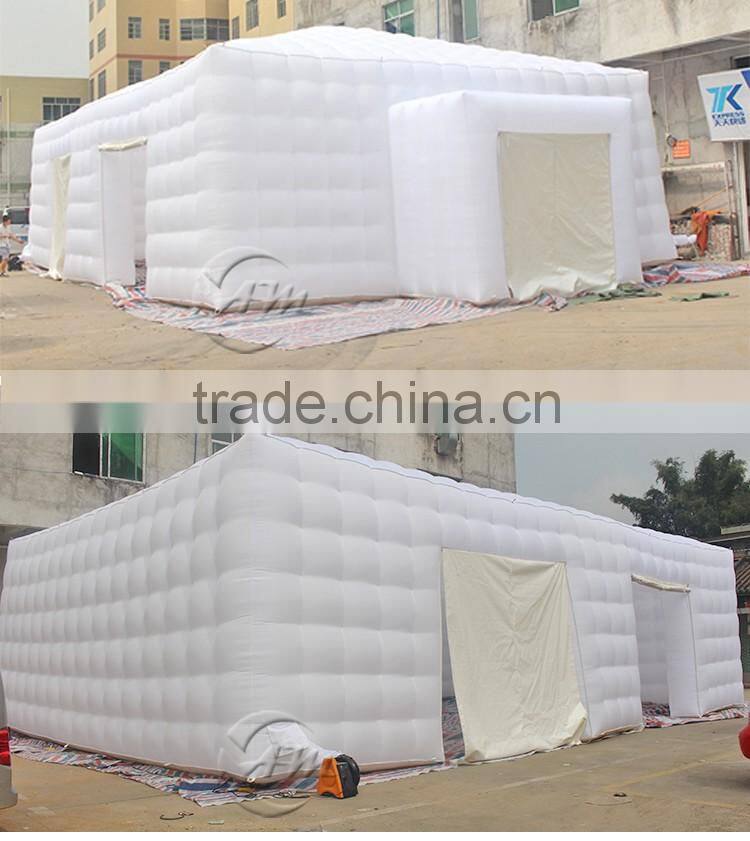 Hot high quality customized white inflatable tent big party tent for sale