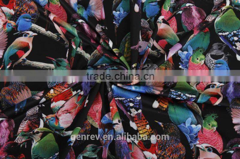 digital print polyester fabric factory direct sale fabric printing poly knit fabric