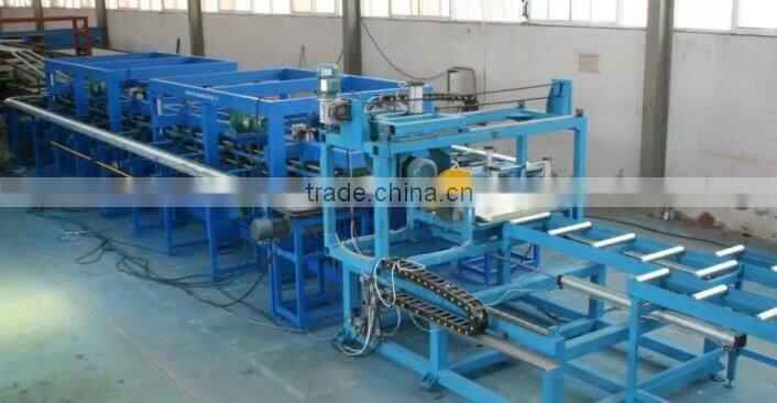 EPS sandwich panel roll forming machine PU coated roofing tile sandwich forming machine