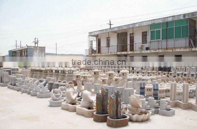 decorative garden granite lantern