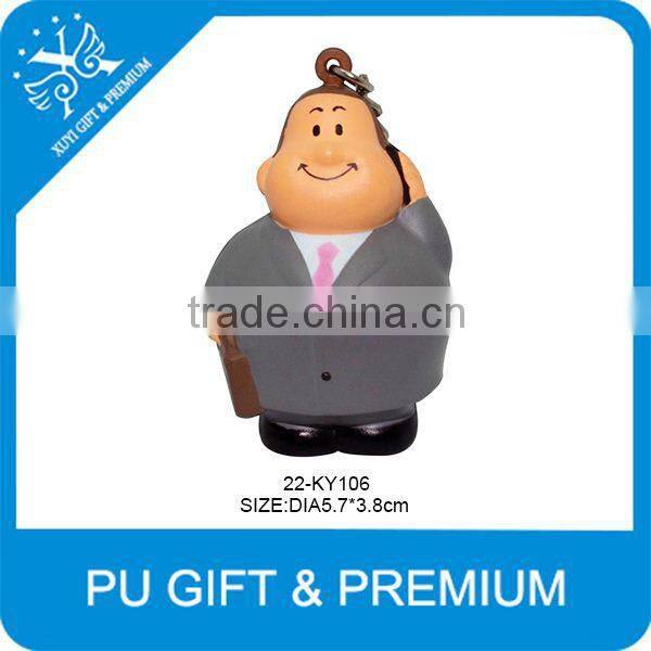 2015 promotional Led Pu Keychain/Plastic Led Keychain/Led Keyholder