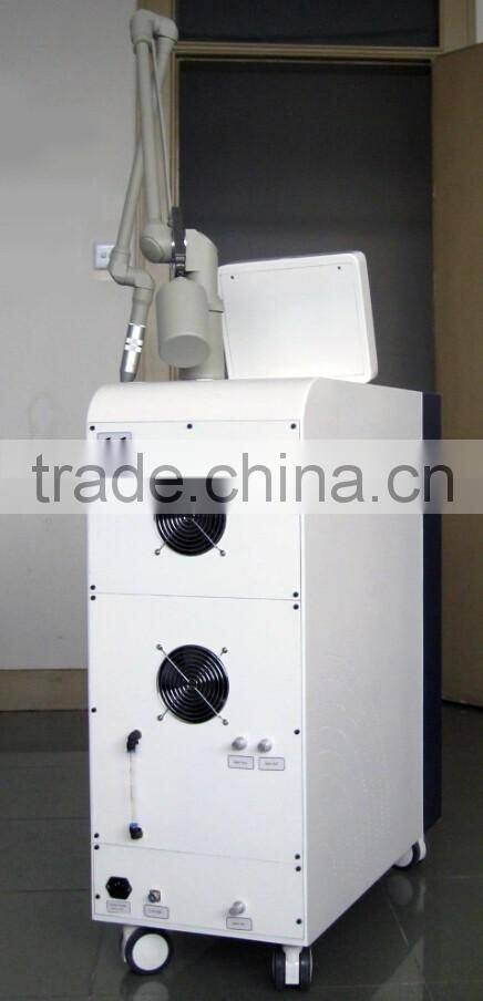 Long pulsed ND YAG laser for tattoo removal