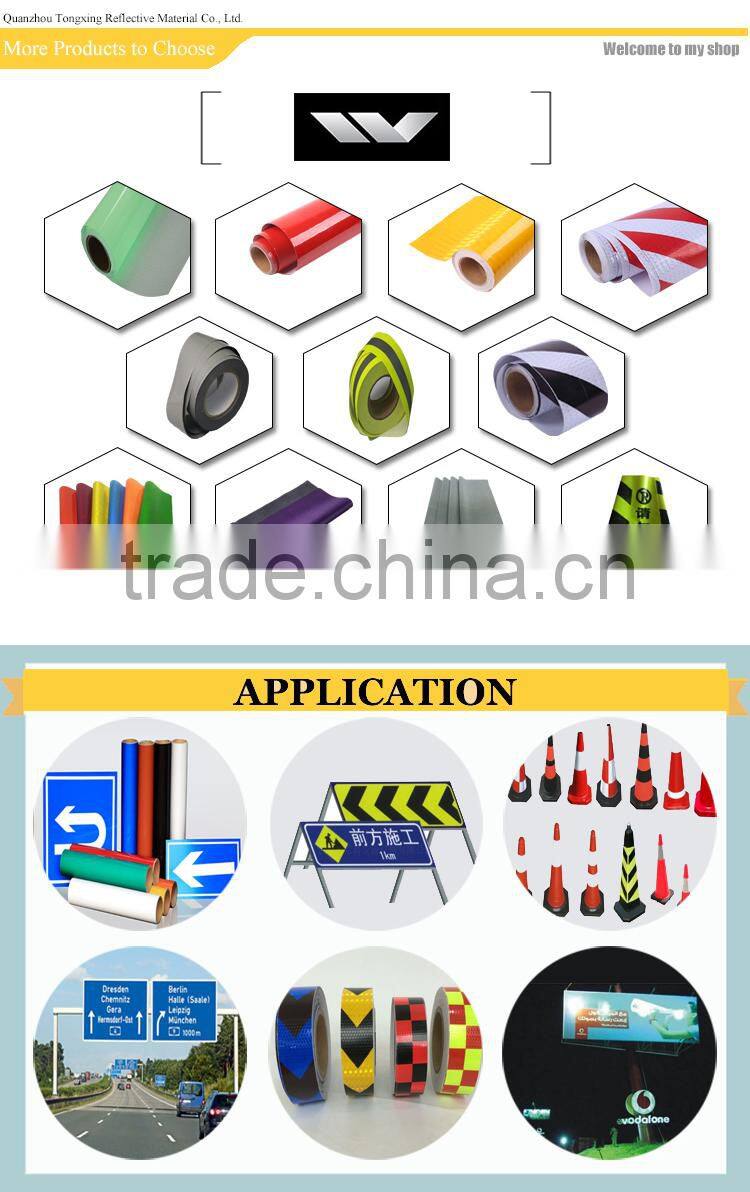 Xiamen Sheet Manufacturer Eco-Friendly Reflective Material Pet Reflective Film For Sporting Goods