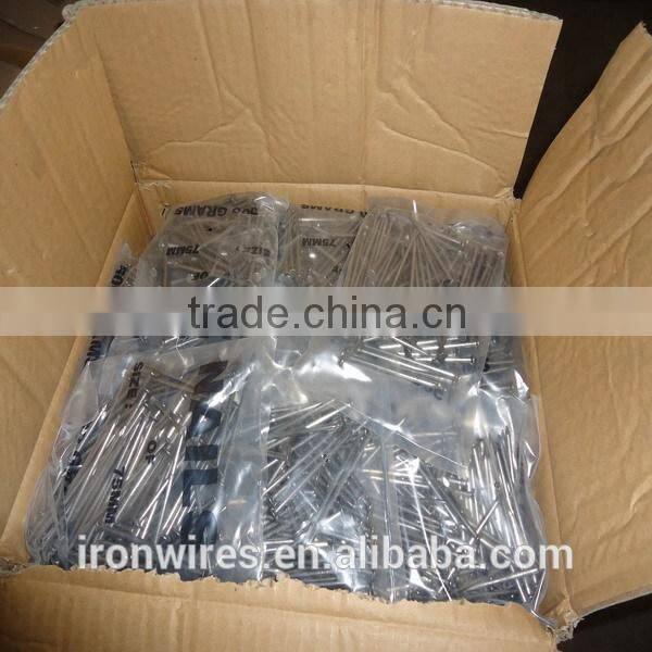 Polished wooden nail(factory)