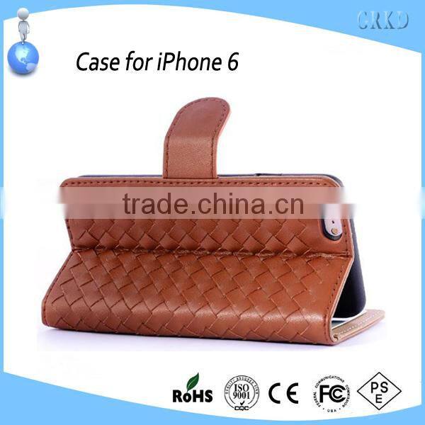 Superior quality genuine leather case for iphone 6
