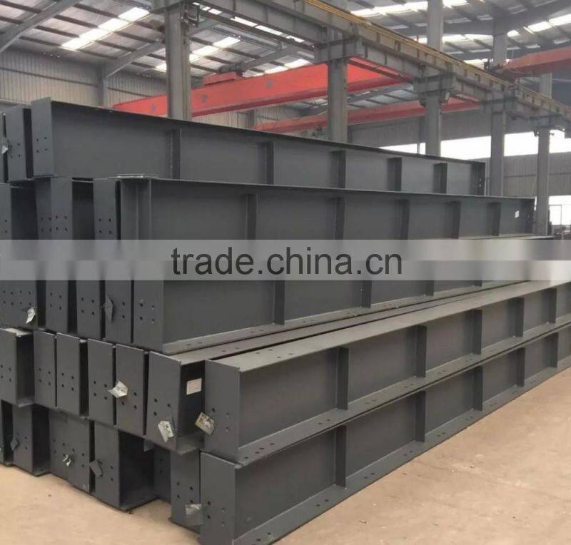 painted steel structure canopy hotel building