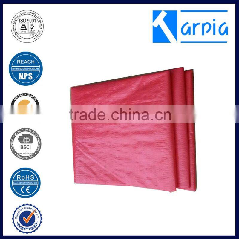 China made pe tarpaulin blue tarp with 6x6 mesh